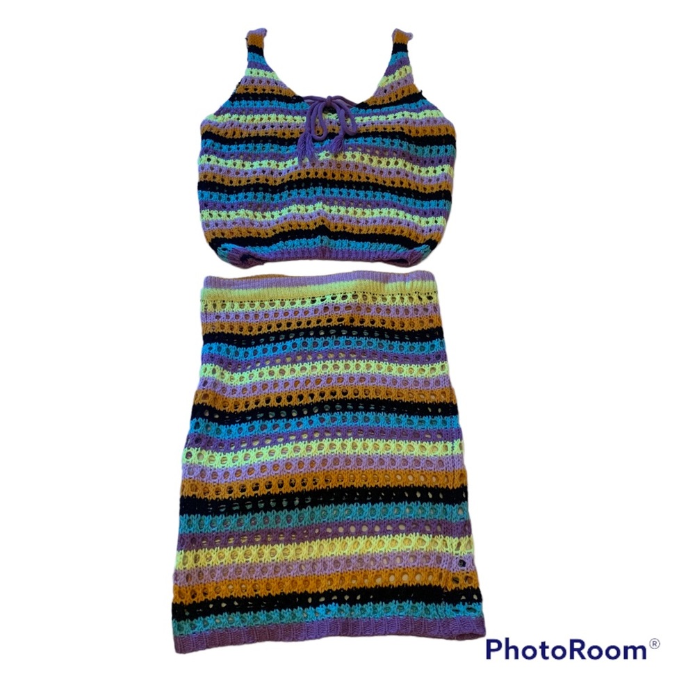Say What knitted two piece | size Lg